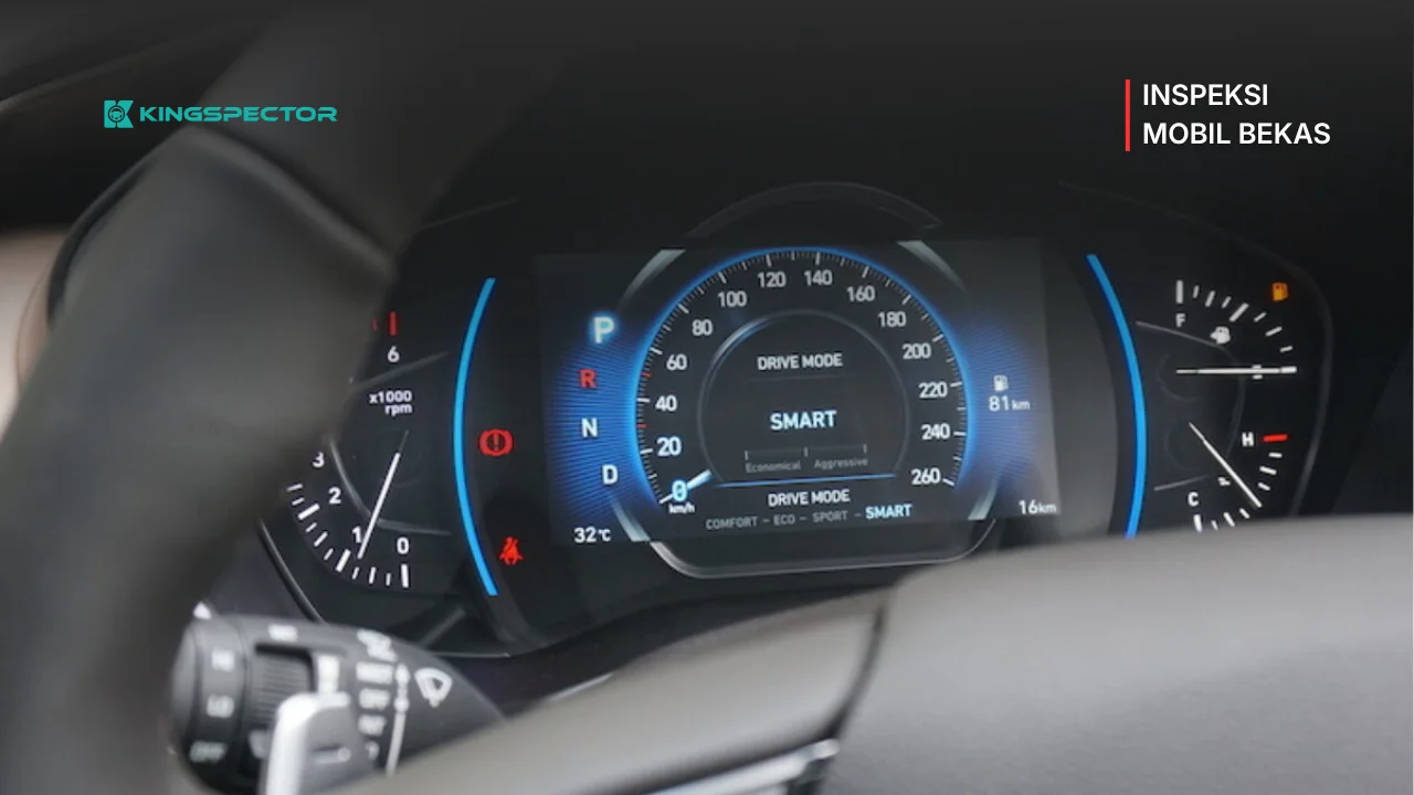 Memeriksa Indikasi Odometer dan Pola Pemakaian