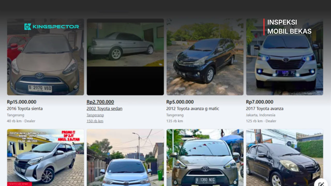 Mau Beli Mobil Bekas di Jogja? Kingspector Bagikan Tips yang Tidak Boleh Dilewatkan